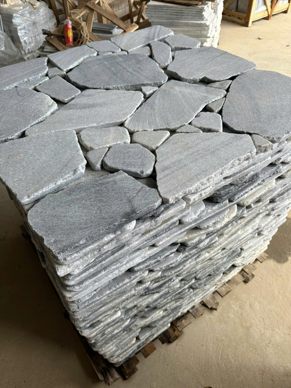Đá rối xám rung giả cổ #1213 - Ảnh 2