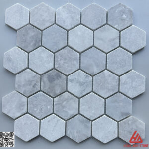 Đá Mosaic lục giác hex2-  Ghi Rung Giả Cổ