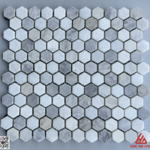 Đá Mosaic lục giác hex 1 - Mix Màu-HA.Hex14