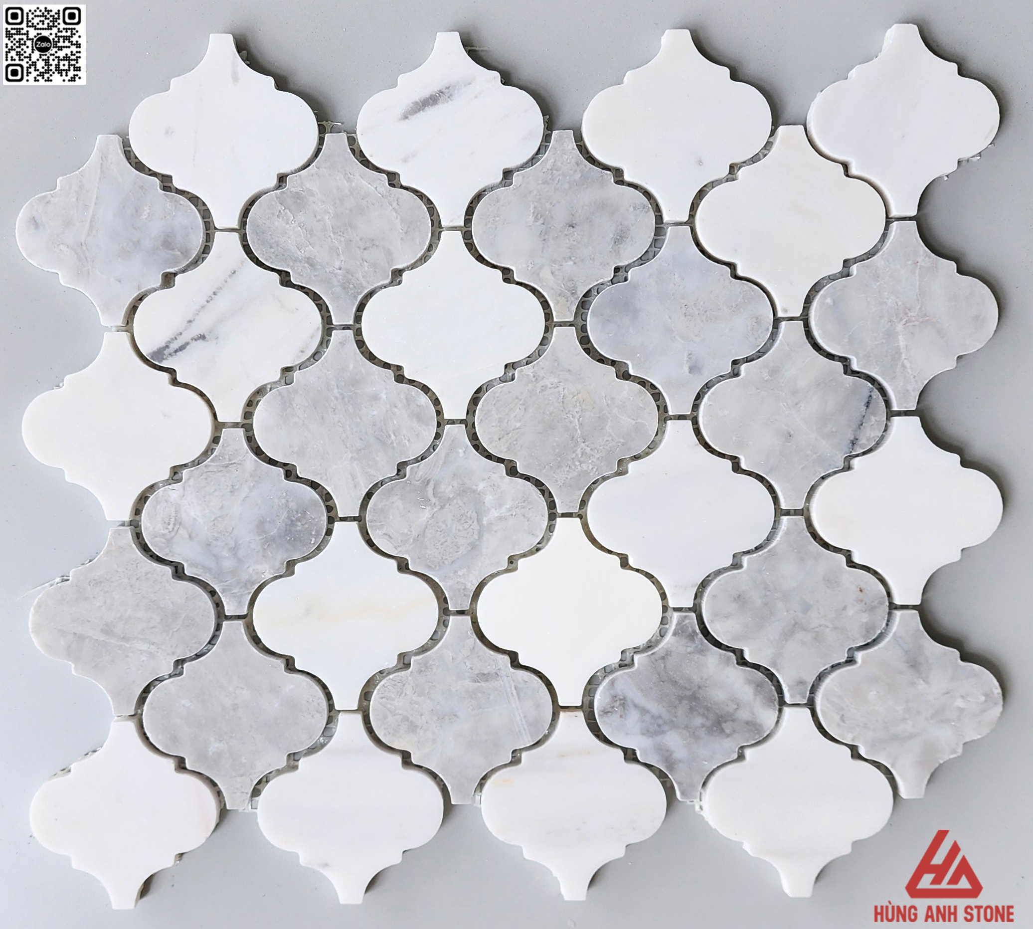 Đá mosaic đèn lồng mix màu -HA.DLmix