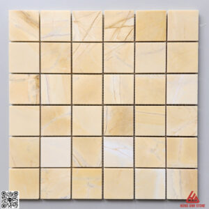 Đá mosaic vàng bóng  48x48mm-HA.48QB