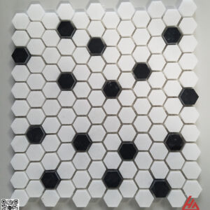 Đá Mosaic lục giác hex 1 - Mix Màu-HA.Hex12