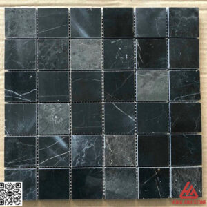 Đá mosaic đen bóng 48x48mm- HA.10B