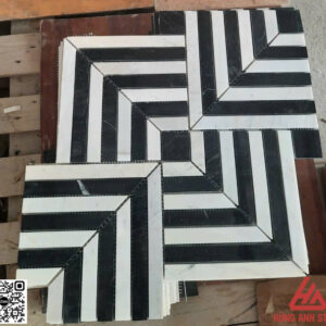 Đá mosaic cắt ghép mix màu -HA/Mix.DT