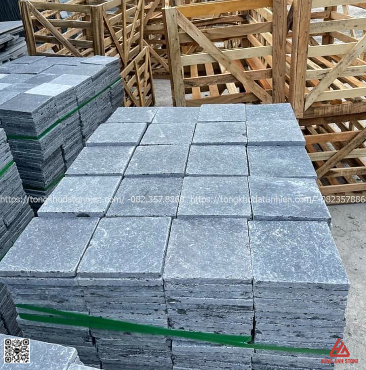 đá xanh đen giả cổ